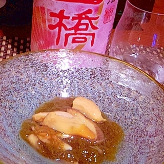 おうち居酒屋、もずくとホヤの酢の物